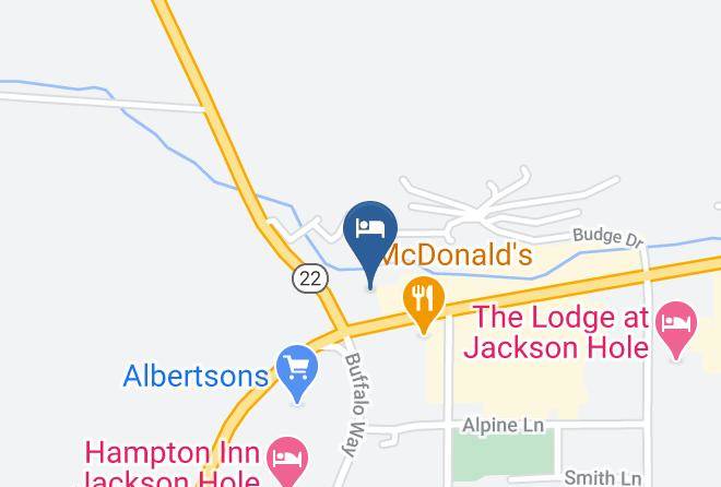 Teton - Pony Express Motel Maps