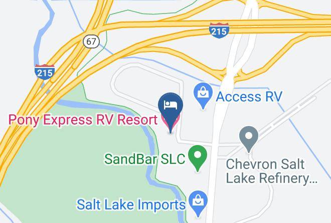 Davis - Pony Express Rv Resort Maps