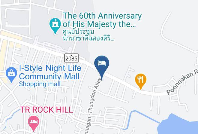 Amphoe Hat Yai - Poo Chan Dra Resort Maps