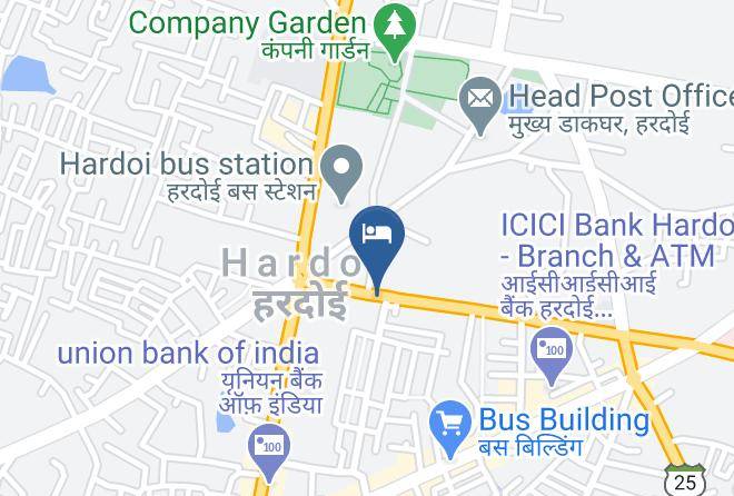 Hardoi - Pooja Hotel Maps