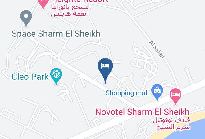 Sharm El Sheikh - Pool Bar Tropicana Jasmine Club Maps