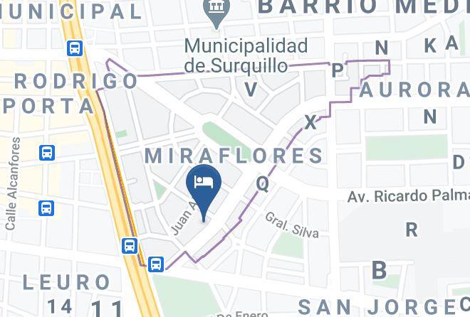 Miraflores - Pool Paradise Lima Maps