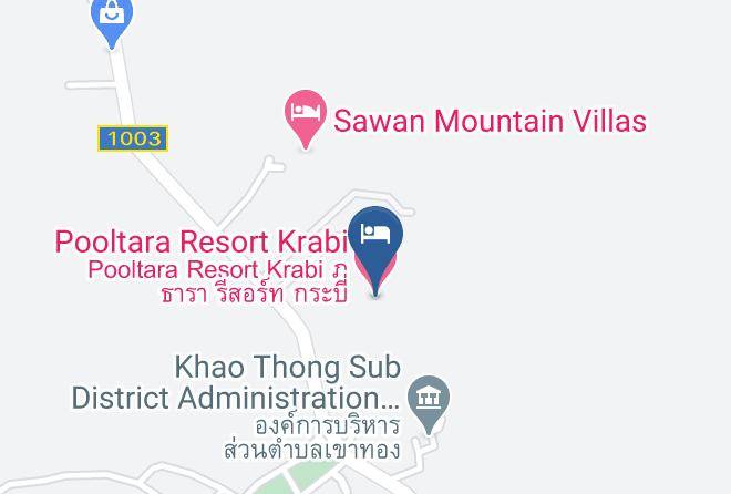 Pooltara Resort Krabi Map
