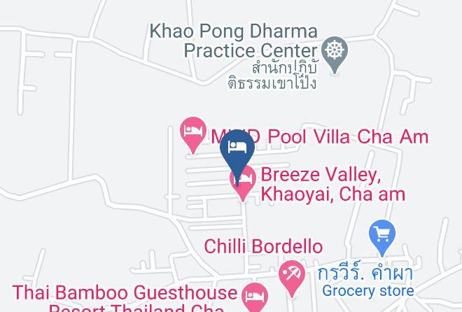 Poolvilla Breeze Valley Map - Phetchaburi - Amphoe Cha Am