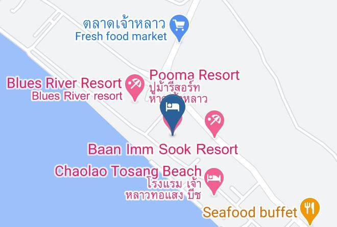 Amphoe Tha Mai - Pooma Resort Maps