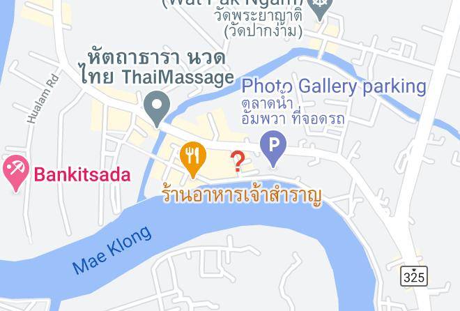 Amphoe Amphawa - Poomthidee Amphawa Resort Maps