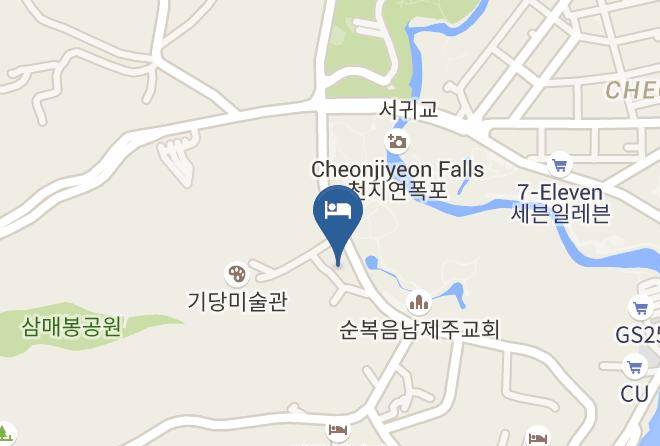 Seogwiposi - Poong Gyung Hotel Maps