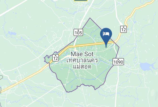 Amphoe Mae Sot - Poonnagunn Hotel Maps