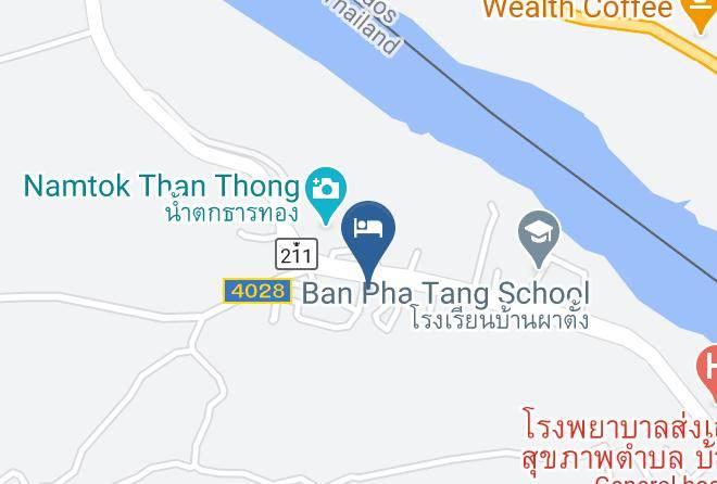 Amphoe Sangkhom - Poopae Resort Maps