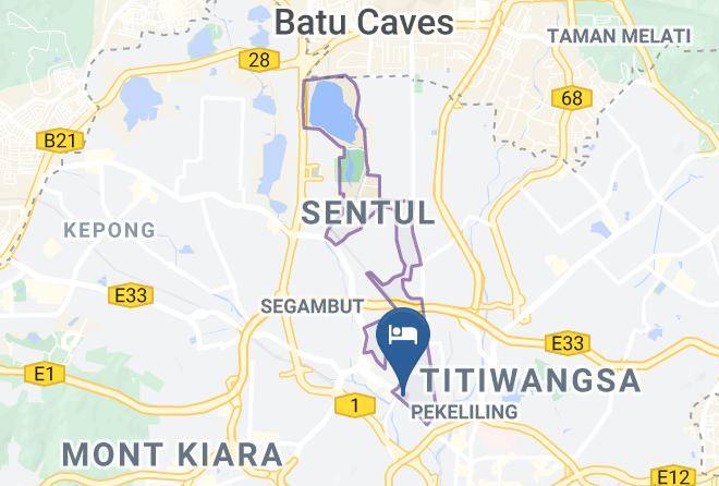 Kuala Lumpur - Poorna Hotel Maps