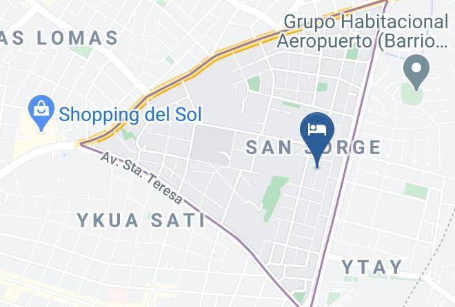 Asuncion - Pop Art Duplex Maps