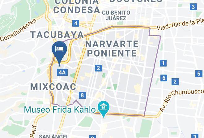 Benito Juarez - Pop Life Hotel Maps