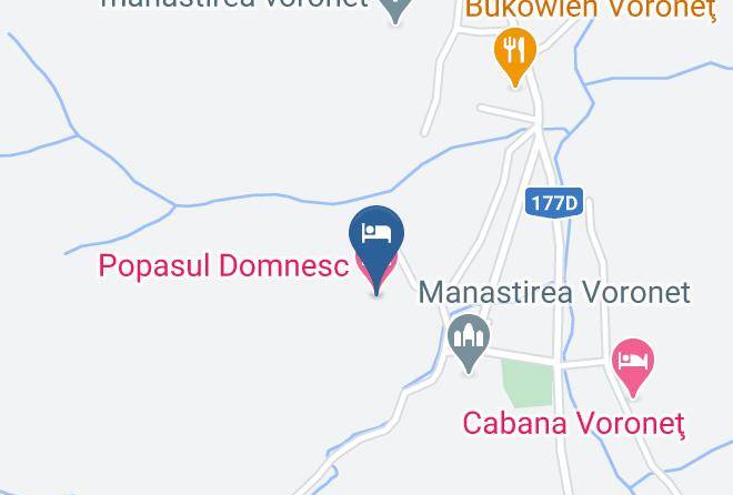 Gura Humorului - Popasul Domnesc Maps