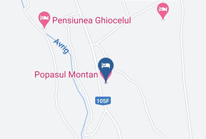 Avrig - Popasul Montan Maps