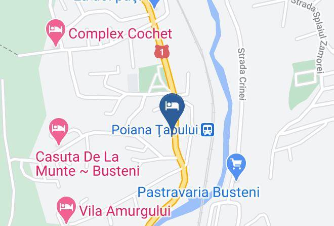 Busteni - Popasul Vanatorilor Maps