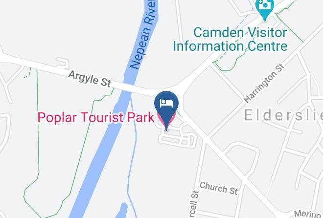 Camden - Poplar Tourist Park Maps