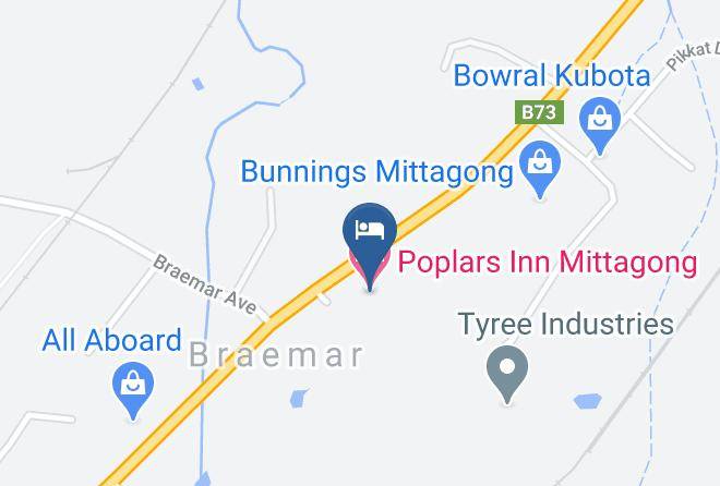 Wingecarribee - Poplars Inn Mittagong Maps