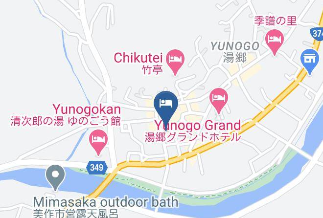 Mimasaka City - Poppy Springs Resort & Spa Maps