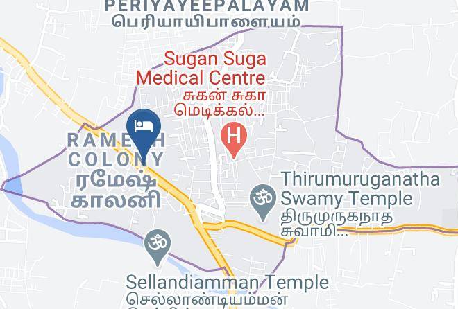 Poppys Vista Hotel Map