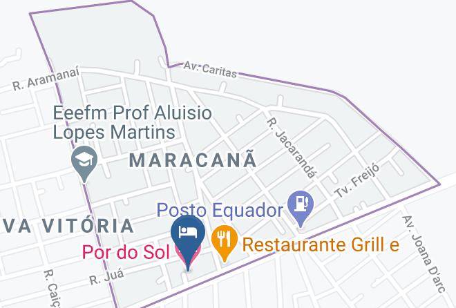 Santarem - Por Do Sol Hotel Maps