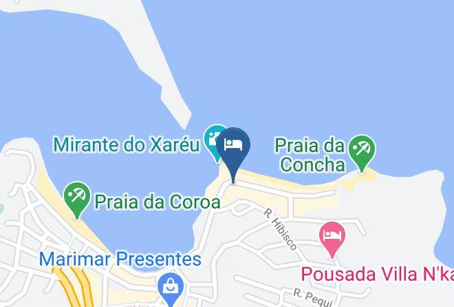Itacare - Pousada Girassol Maps