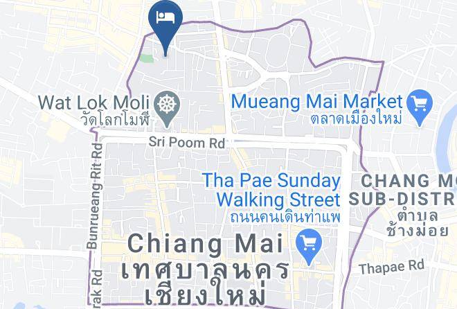 Amphoe Mueang Chiang Mai - Por Santitham Maps