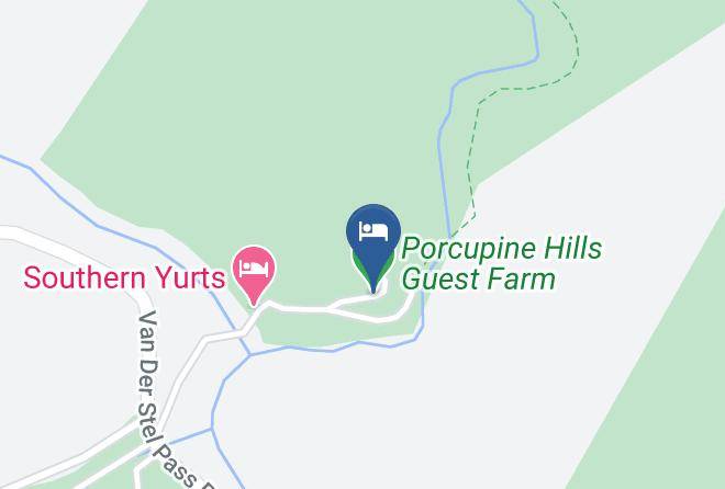 Overberg - Porcupine Hills Guest Farm Maps