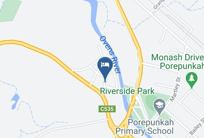 Alpine - Porepunkah Bridge Holiday Park Maps
