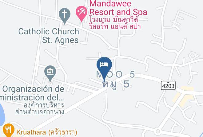 Pornthep Mansion Map - Krabi - Mueang Krabi District