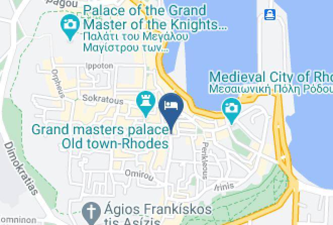 Dodecanese - Porolithos Boutique Hotel Maps