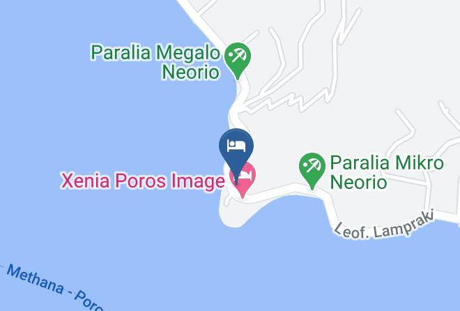 Perifereiaki Enotita Nison - Poros Image Hotel Maps