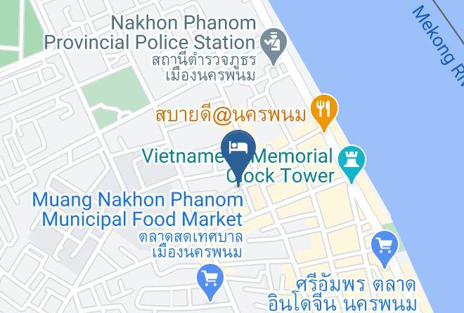 Amphoe Mueang Nakhon Phanom - Porpiang Hotel Maps