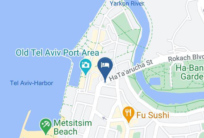 Port And Blue Tlv Suites Hotel Map