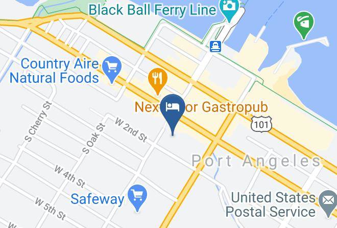 Clallam - Port Angeles Inn Maps