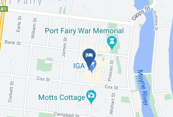 Moyne - Port Boutique Accommodation Maps