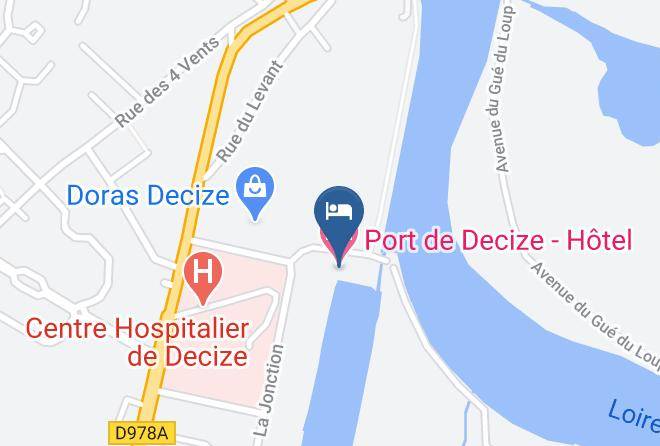 Nievre - Port De Decize Hotel Maps