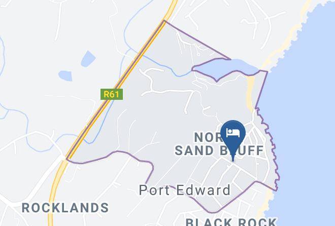 Ugu - Port Edward Sea Breeze Accommodation Maps