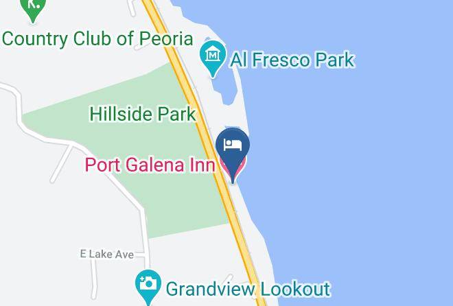 Peoria - Port Galena Inn Maps