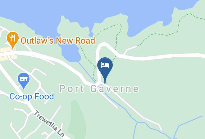 Cornwall - Port Gaverne Hotel Maps