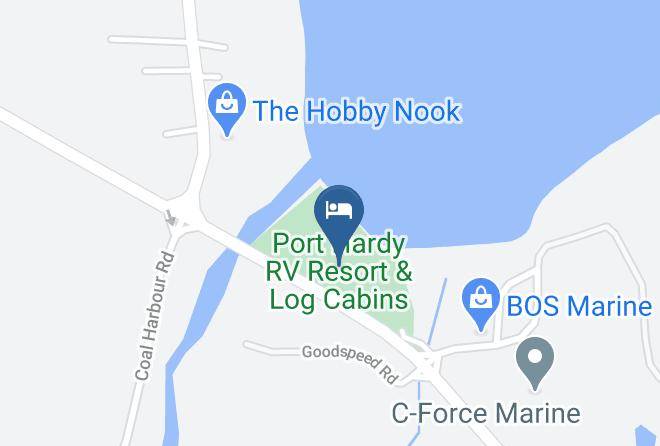 Mount Waddington - Port Hardy Rv Resort & Log Cabins Maps