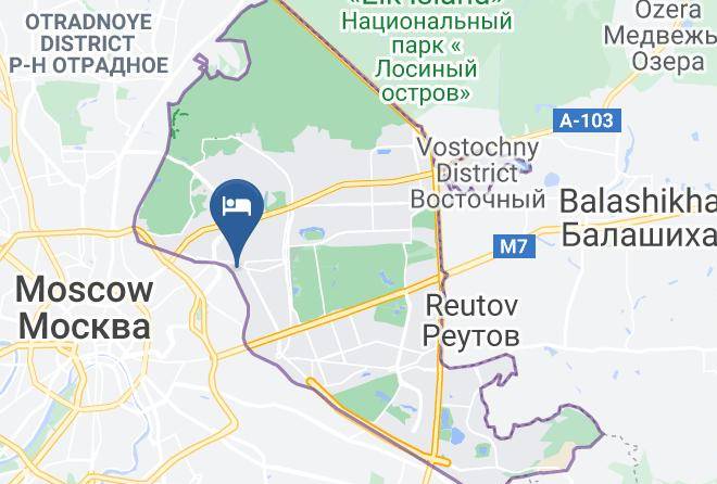 Moscow - Koncert Ru Hotel Maps