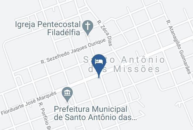 Santo Antonio Das Missoes - Port Hotel Maps
