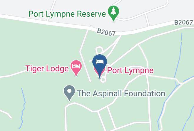 Kent - Port Lympne Hotel Maps