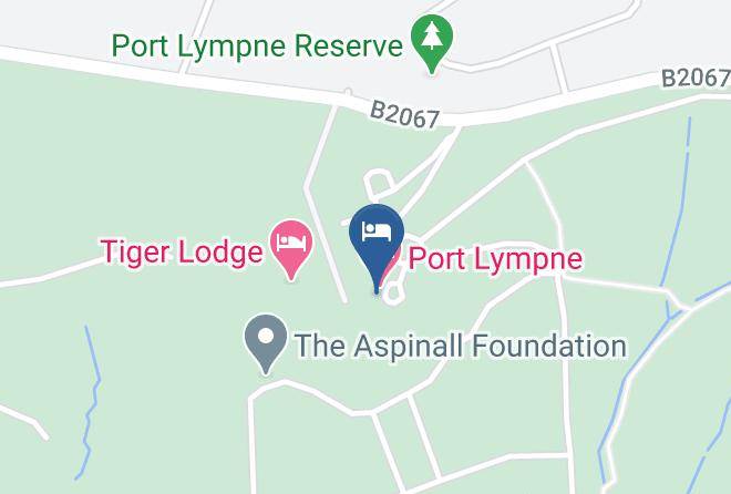 Kent - Port Lympne Mansion L Maps