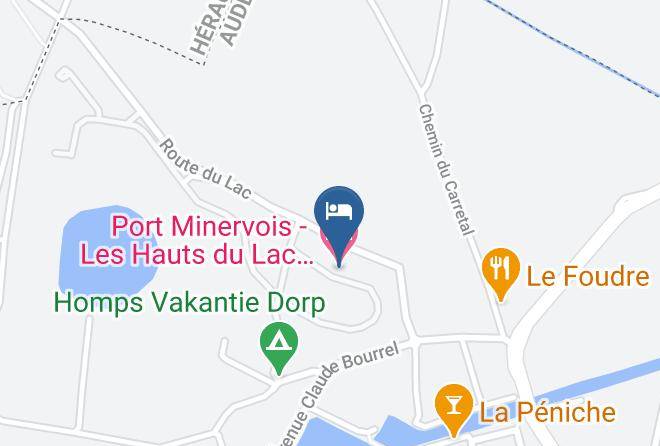 Aude - Port Minervois Les Hauts Du Lac Vacanceole Maps