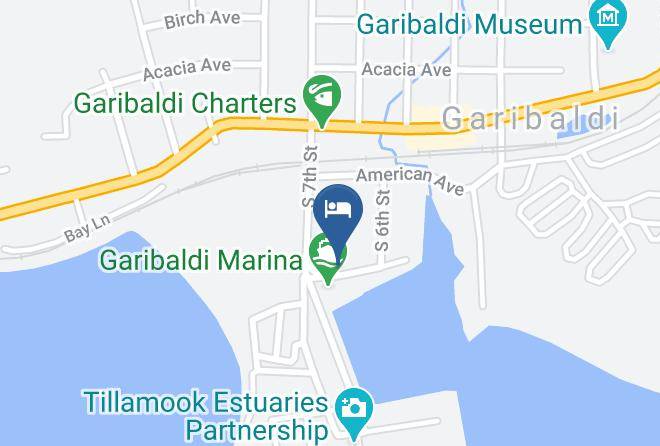 Tillamook - Port Of Garibaldi Rv Park Maps