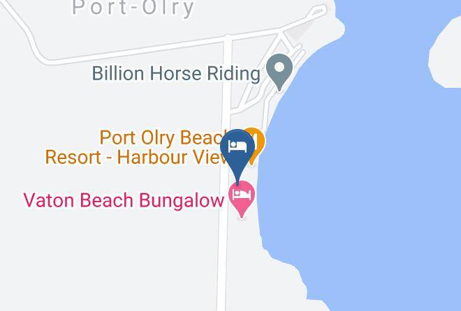 Espiritu Santo - Port Olry Beach Resort Nokome Beach Bungalow Maps