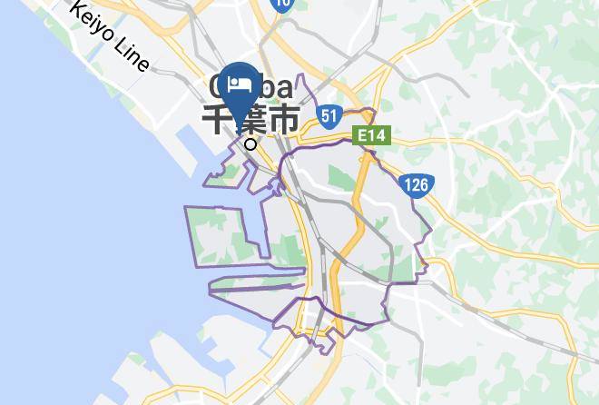 Chiba City Chuo Ward - Port Plaza Chiba Maps