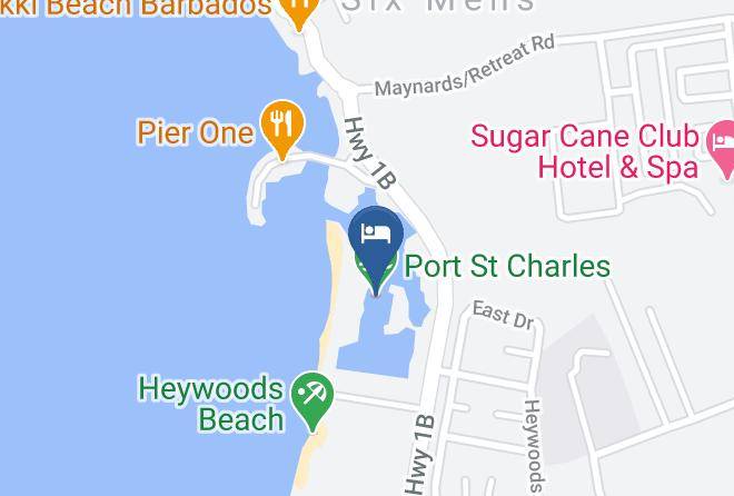 Saint Peter - Port St Charles Maps