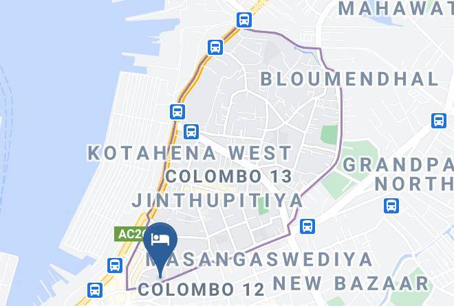 Colombo - Port View City Hotel Maps
